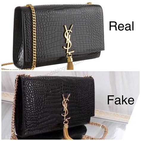 authentic YSL Bag counterfeit